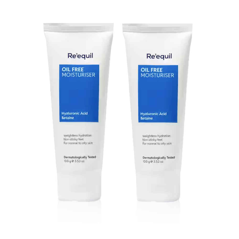 Buy Re'equil Oil Free Moisturizer for oily skin with betaine 100 gm (Pack of 2) - Purplle