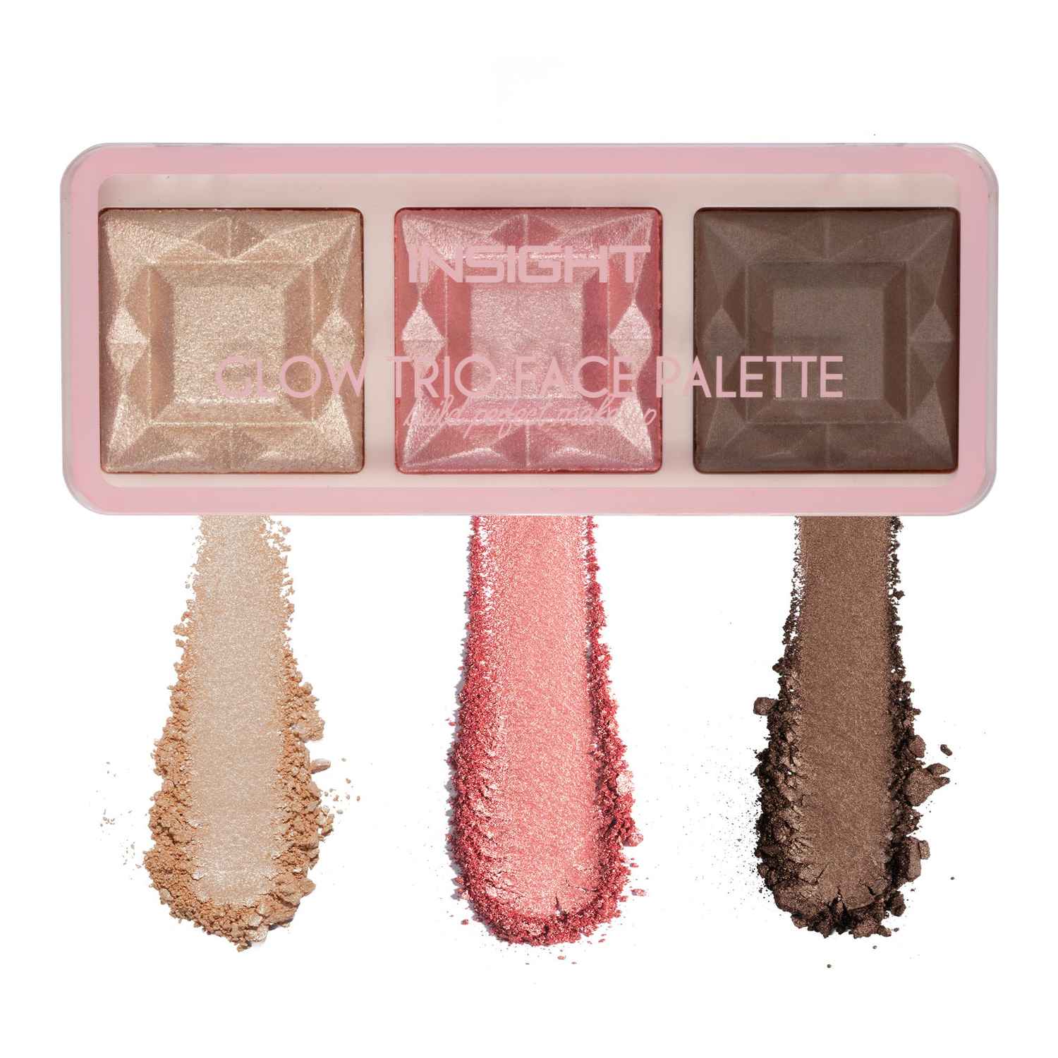 Buy INSIGHT Cosmetics Glow Trio Face Palette (16.5 gm) - Purplle