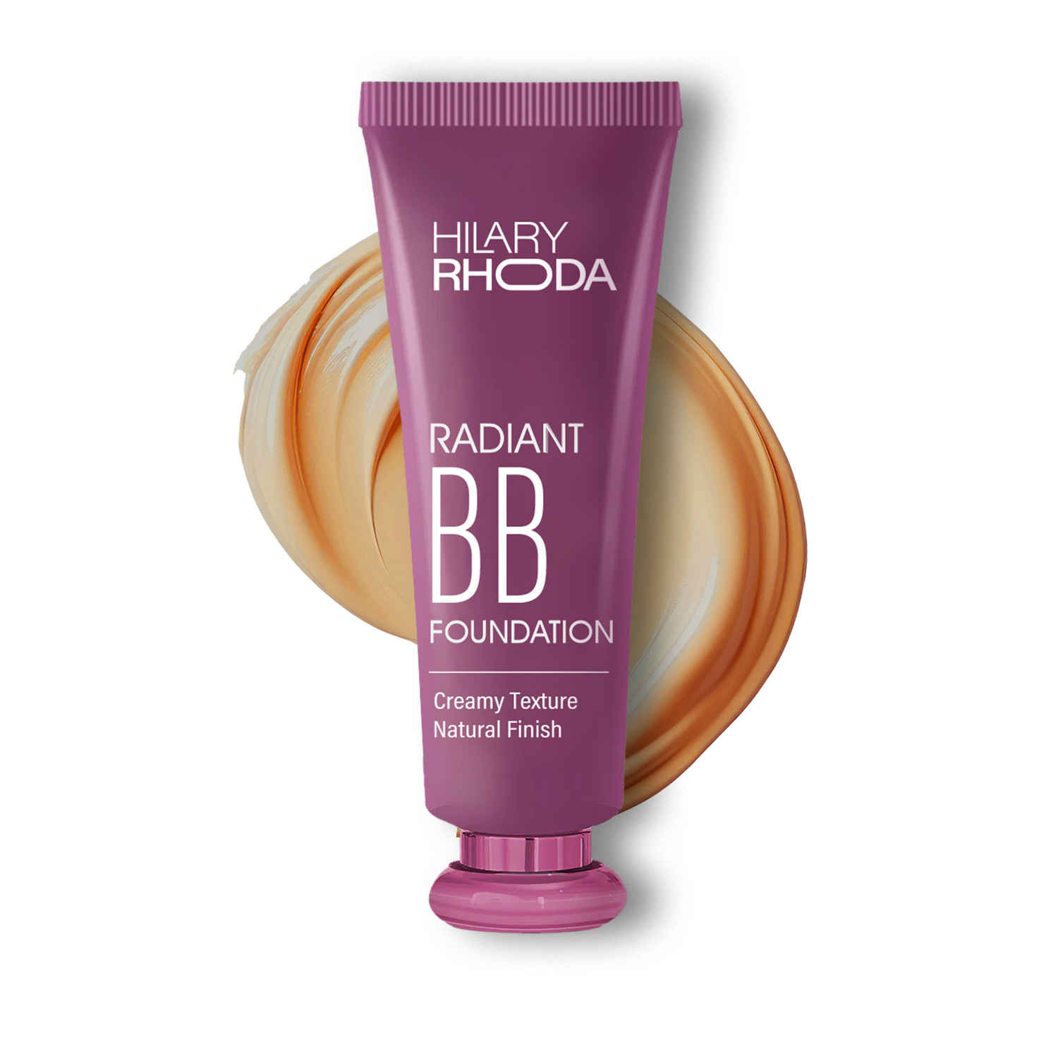 Buy Hilary Rhoda Radiant BB Foundation | BB Foundation for Women | Ultra-Creamy Formula | 9 to 5 Stay | Hides Blemishes & Dark Spots | Blends Easily | Lightweight Formula| Dewy Finish | Beige (60 gm) - Purplle