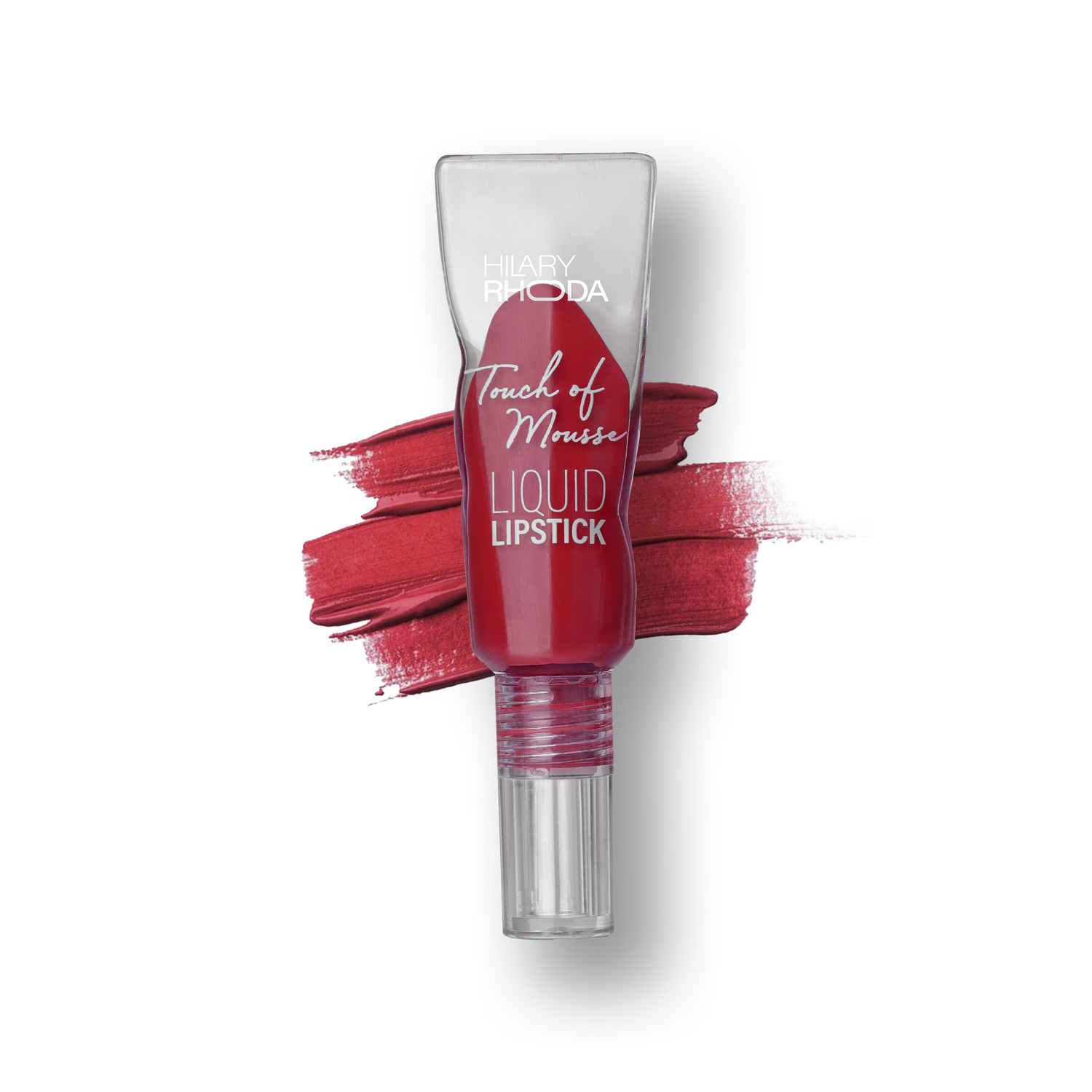 Buy Hilary Rhoda Touch Of Mousse Lipstick | Matte Finish & Long Lasting | Infused with Vitamin E | Weightless & Liquid Lipstick with Mousse Finish | Smudge & Water Proof | Vegan -(Rosewood Red - Shade 15) (5 ml) - Purplle