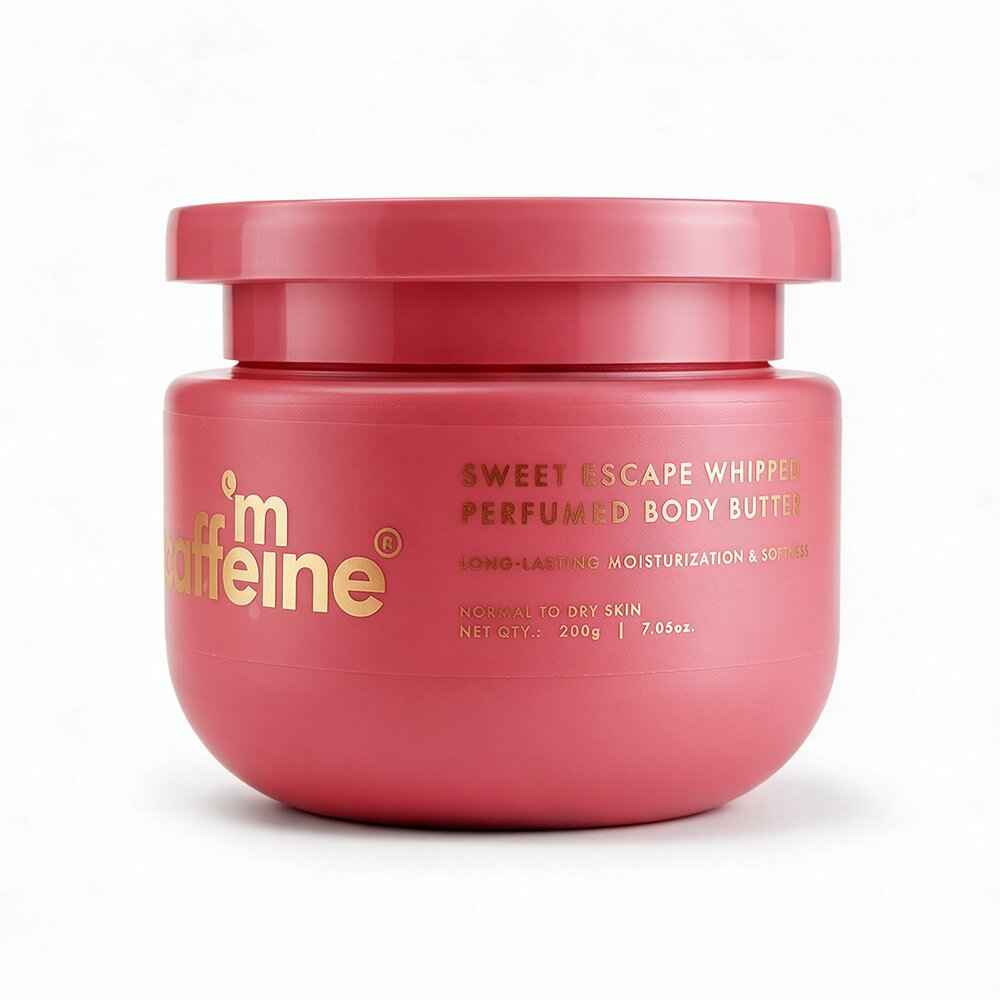 Buy mCaffeine Sweet Escape Whipped Perfumed Body Butter (200 gm) - Purplle