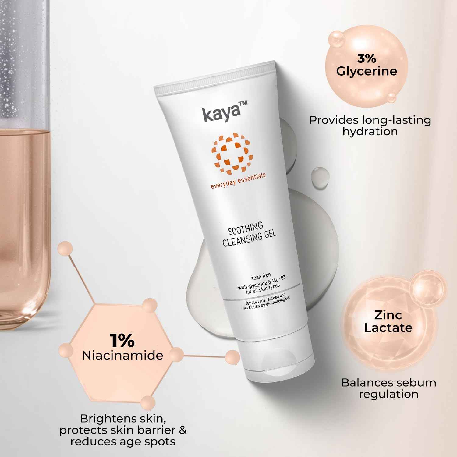 Buy Kaya Soothing Cleansing Gel (100 ml) - Purplle