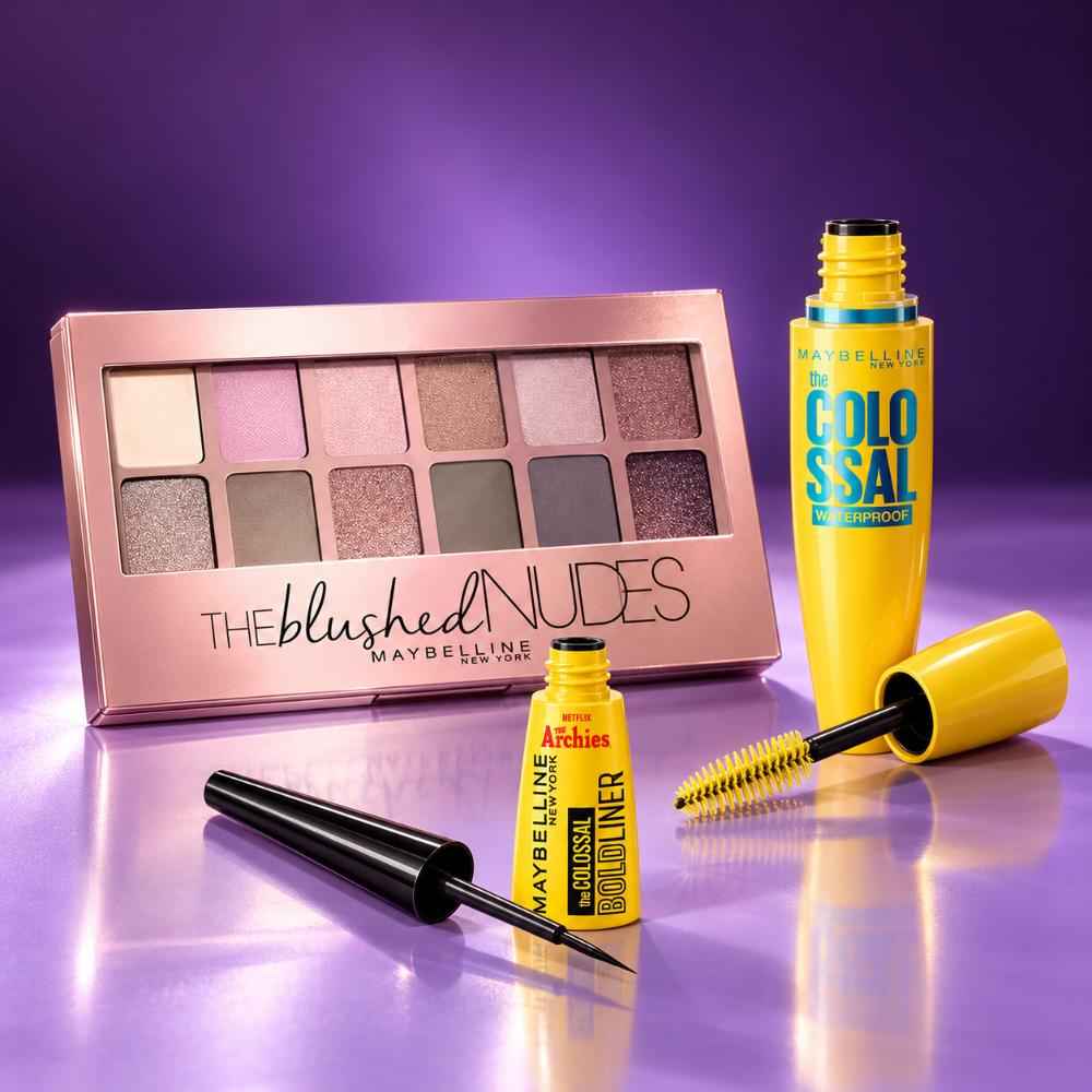Buy Maybelline The Eye Glam Kit (Maybelline Eyeliner + Mascara + Eyeshadow Palette) Combo of 3 - Purplle