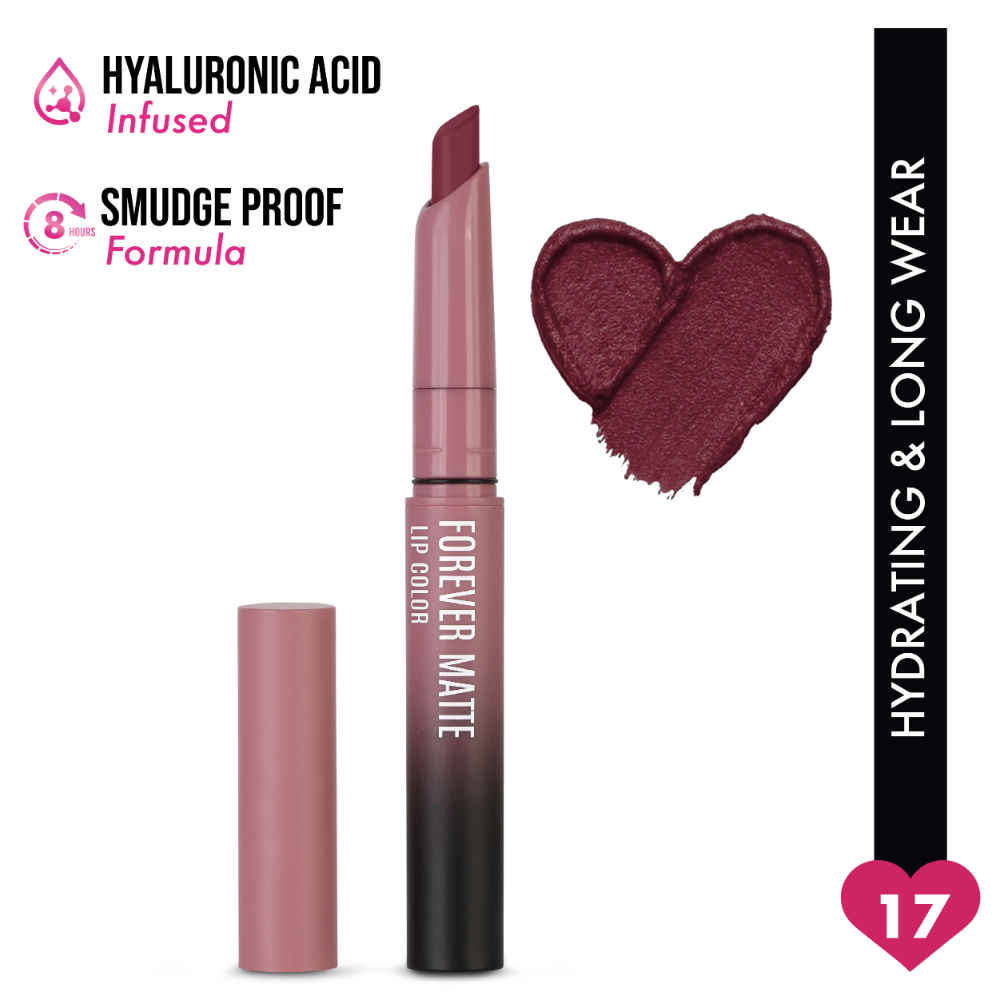 Buy INSIGHT Forever Matte Lip Color – Wildberry Wagon (2 gm) - Purplle