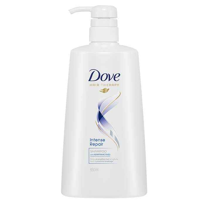 Buy Dove Hair Therapy Intense Repair Shampoo (650 ml) PROMO - Purplle