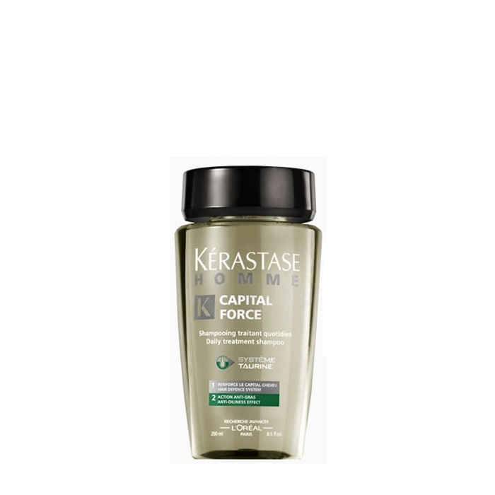 Buy Kerastase Homme Bain Capital Force Anti Dandruff Shampoo (250 ml) - Purplle
