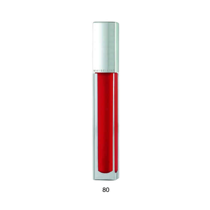 Buy Maybelline Color Sensational Shine Lip Gloss Gleaming Grenadine 80 (5 ml) - Purplle
