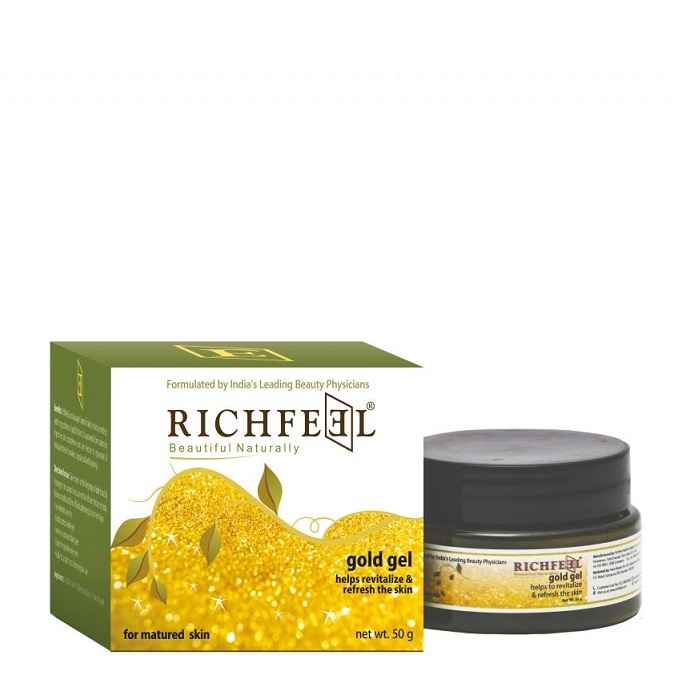 Buy Richfeel Gold Gel (50 g) (Pack of 3) - Purplle