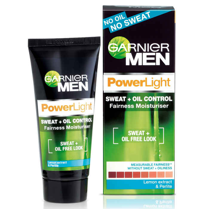 Buy Garnier Men PowerLight Sweat + Oil Control Moisturizer (45 g) - Purplle