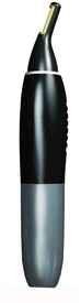 Buy Philips Nt9110 Nose, Ear And Eyebrow Hair Trimmer (Black And Grey) - Purplle