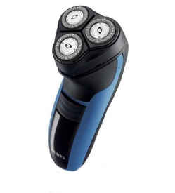 Buy Philips Hq6940 3 Headed Shaver (Black And Blue) - Purplle