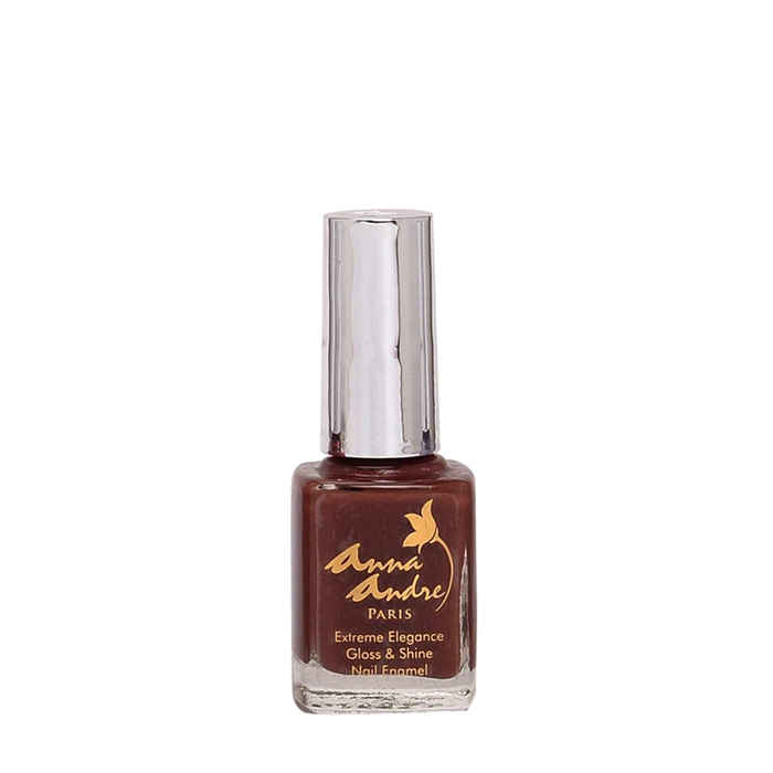 Buy Anna Andre - Extreme Elegance Gloss and Shine Nail Enamel 80065 Hot Chocolate (9 ml) (Pack of 2) - Purplle