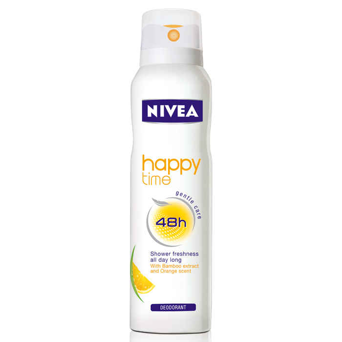 Buy Nivea Happy Time Deodorant Spray For Women (150 ml) - Purplle