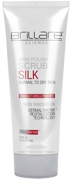 Buy Brillare Science Silk Face & Body Scrub (100 g) - Purplle