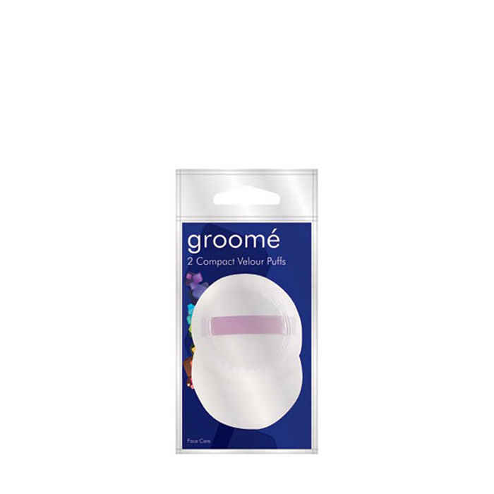 Buy VLCC Groome 2 Compact Velour Puffs - Purplle