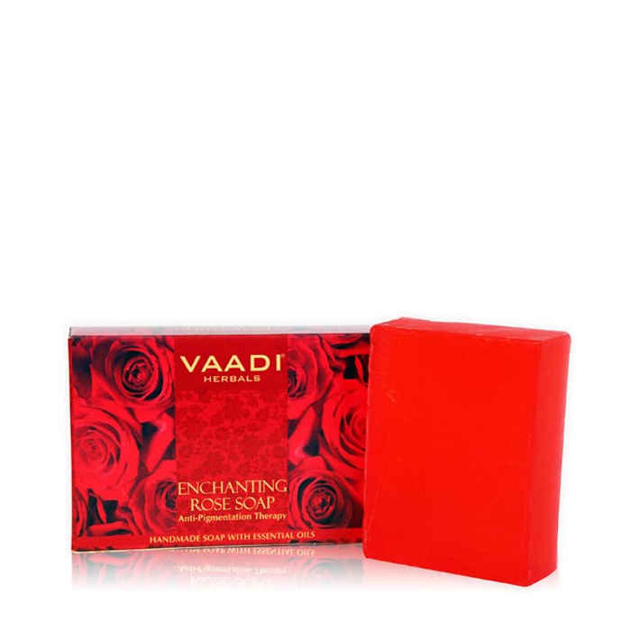 Buy Vaadi Herbals Enchanting Rose Soap with Mulberry Extract (75 g) (Buy 1 Get 1 Free) - Purplle