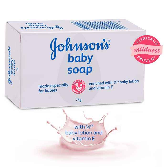 Buy Johnson And Johnson Baby Soap (75 g) - Purplle