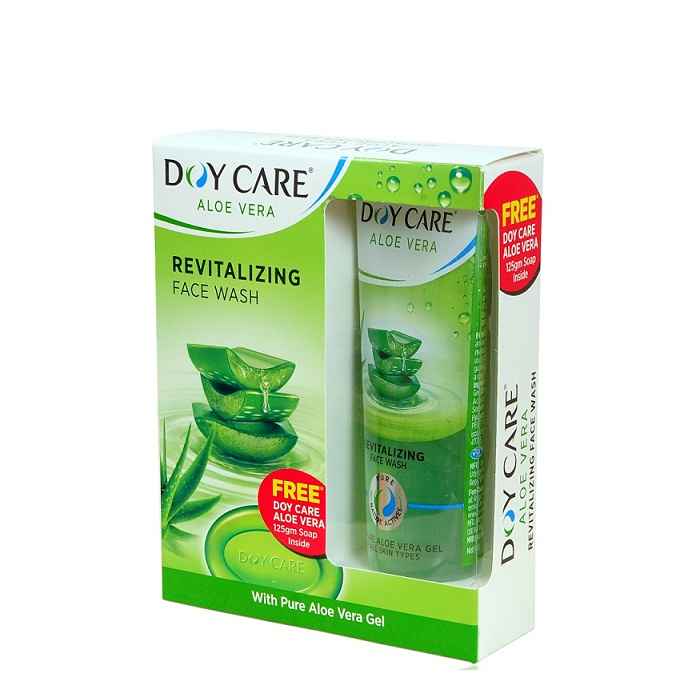Buy Doy Care Aloe Vera Revitalizing Face Wash (100 ml) + Doy Care Aloe Vera Soap (125 g) - Purplle