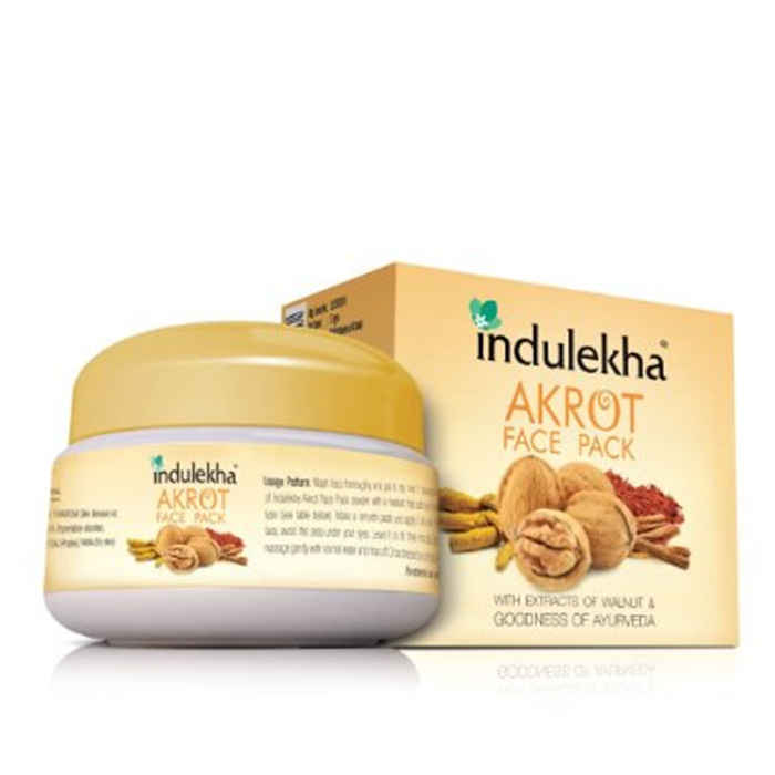 Buy Indulekha Akrot Face Pack (75 g) - Purplle