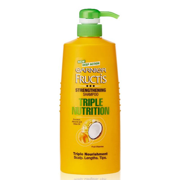 Buy Garnier Triple Nutrition Shampoo (640ml) Online Purplle