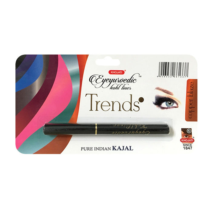 KVeda Eyeyurvedic Kohl Liner Copper Blaze Pure Indian Kajal