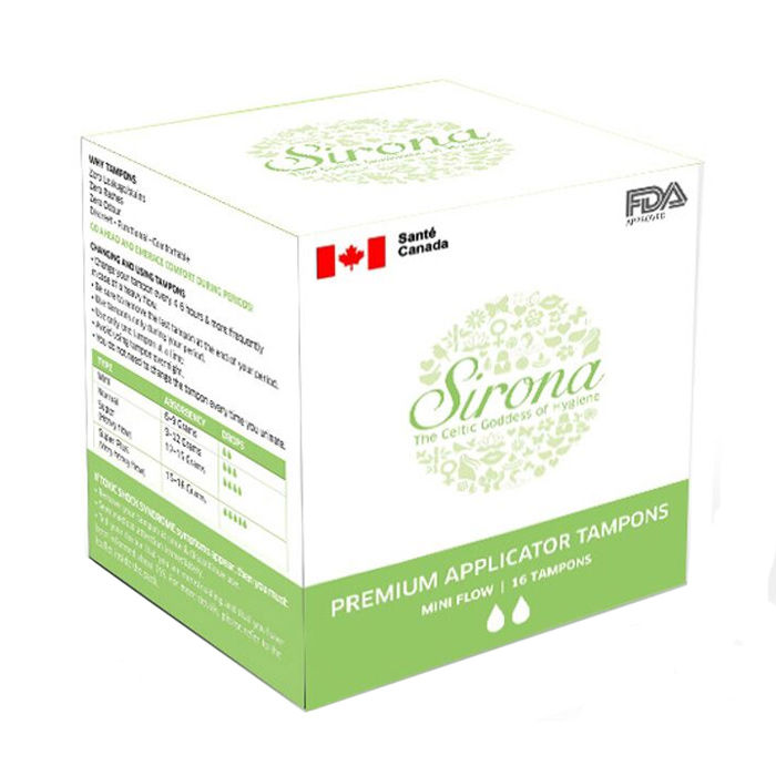 Sirona Premium Applicator Tampons Mini Flow