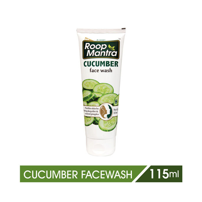 Roop Mantra Herbal Cucumber Face Wash (115 ml)
