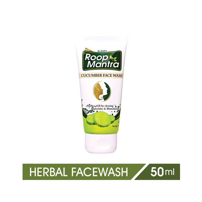Roop Mantra Herbal Cucumber Face Wash (50 ml)