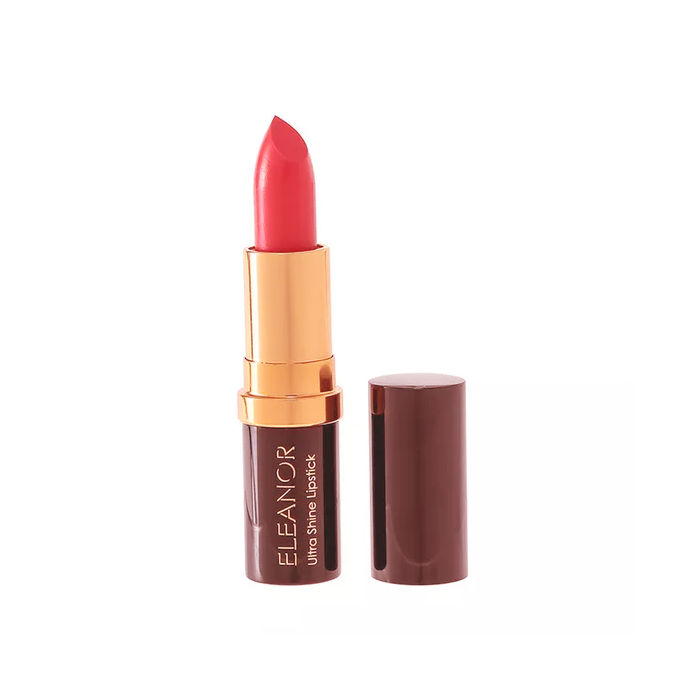 Buy Eleanor Ultra Shine Lipstick L04 Coral (3.4 g) - Purplle