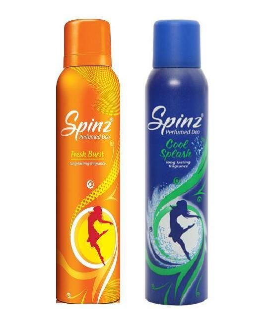 Buy Spinz Perfumed Deodorant Spray Pack o Online Purplle