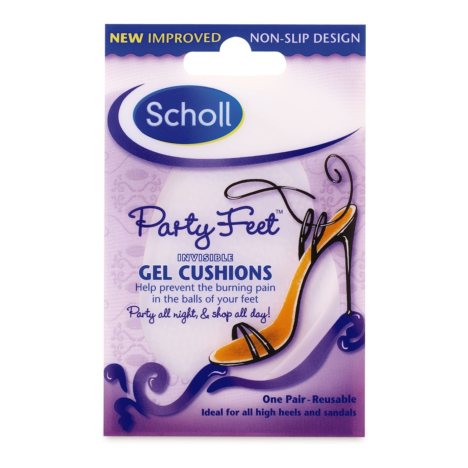 Buy Scholl Party Feet Gel Cushions Mark Ii Find Offers, Discounts