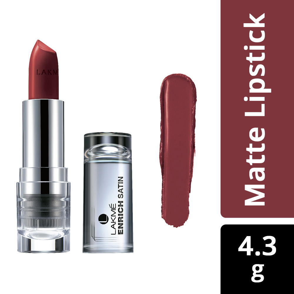Buy Lakme Enrich Satin Lip Color - Shade M455 (4.3 g) - Purplle
