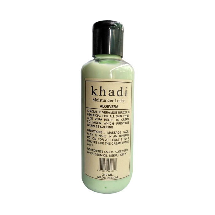 Khadi Herbal Moisturising Lotion With Aloe Vera (210 ml)