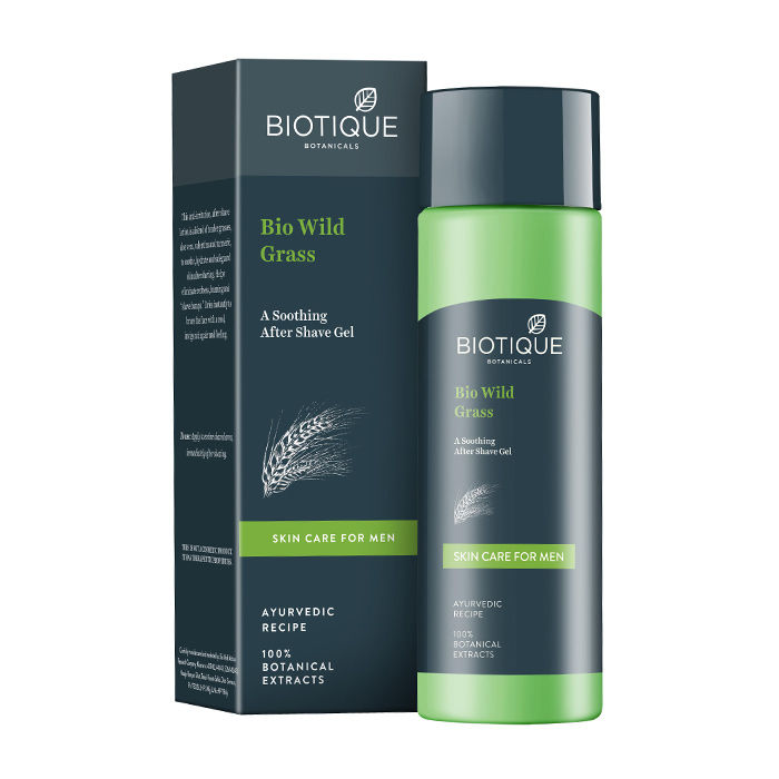 Biotique Bio Wild Grass A Soothing After Shave Gel (120 ml)