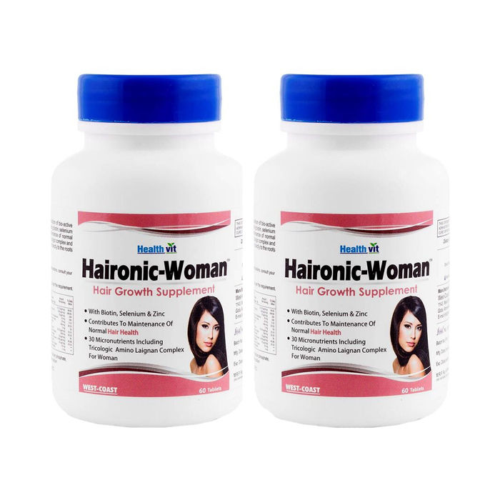 Healthvit Vithair Hair Growth With Coenzyme Q10 And Vitamin E 60