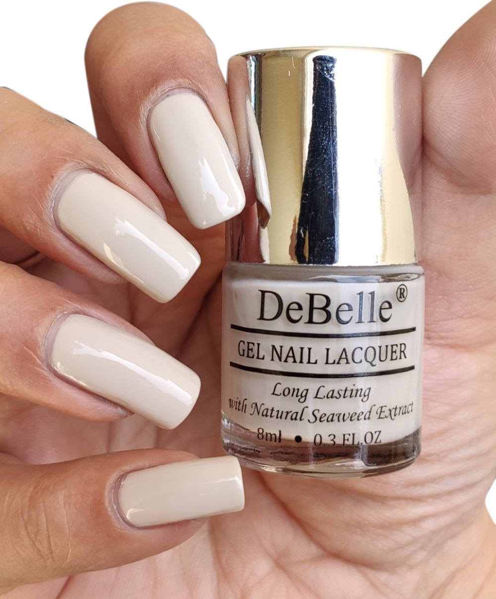 Buy DeBelle Gel Nail Lacquer Creme Mauve Majestique Mauve 8 ml Online   Purplle