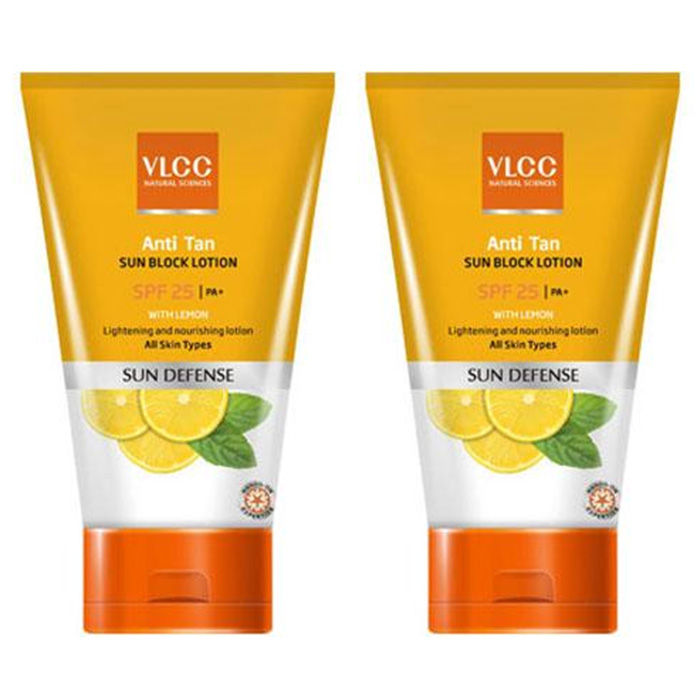 Buy VLCC Anti Tan Sun Screen Lotion SPF 25 with Lemon Sun Defense (150