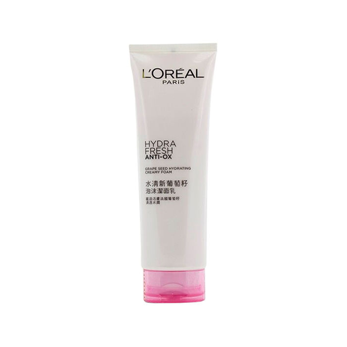 L'Oreal Paris Hydrafresh Anti Ox Rich Creamy Foam Face Wash (125 ml)