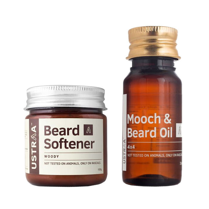 Ustraa Beard Oil 4X4 + Beard Softener (Set of 2)