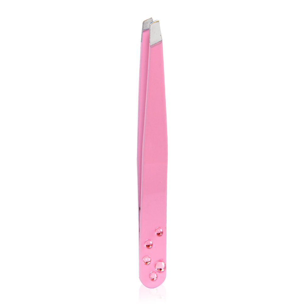 Buy Faces Luxe Slant Tweezers With Stone 17854 Online Purplle