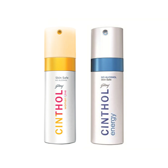 Cinthol Deo Spray Women Jive (150 ml) + Cinthol Energy Deodorant Spray