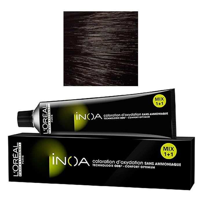 L'Oréal Professionnel INOA Hair Dye 4.20, Pack of 3 (3 x 60 ml) :  Amazon.co.uk: Beauty