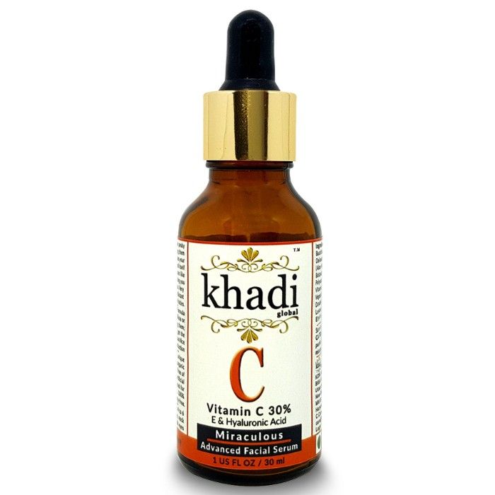 Khadi Global Vitamin C 30 , E & Vegan Hyaluronic Acid Miraculous