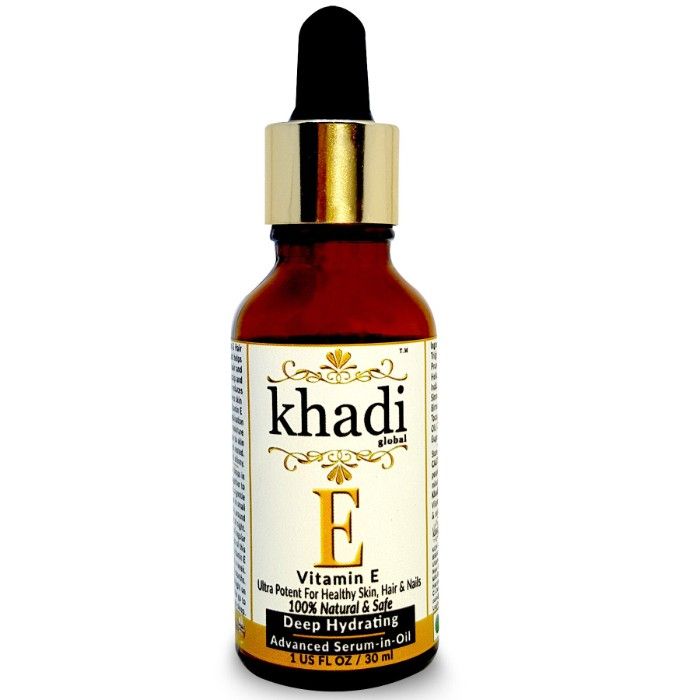 Khadi Global Deep Hydrating Advanced Vitamin E Skin & Hair Serum In