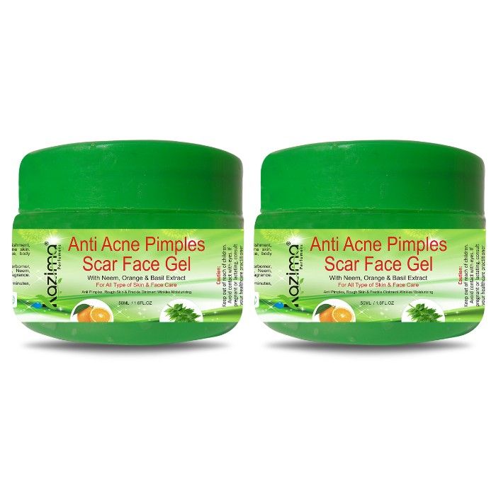 KAZIMA Anti Acne Pimples Scar Face Gel Anti Pimples, Rough Skin
