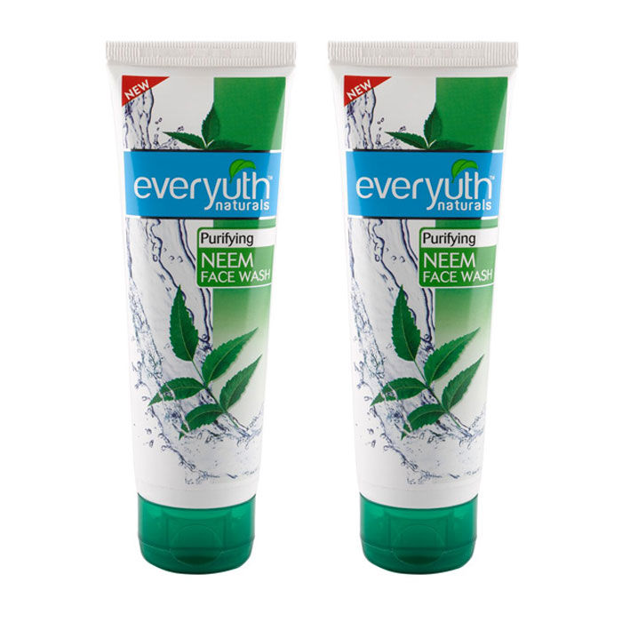 Everyuth Naturals Purifying Neem Face Wash (100 g) Pack of 2