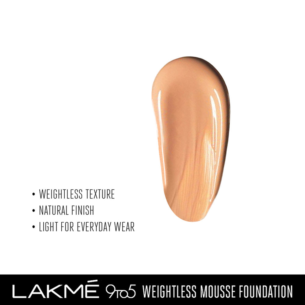 Lakme 9 To 5 Weightless Mousse Foundation Beige Vanilla (29 g)