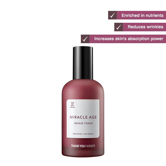 Thank You Farmer Miracle Age Repair Creme 50 Ml – Anti-Aging Pflege Aus Korea, Reichhaltige Repair-Creme