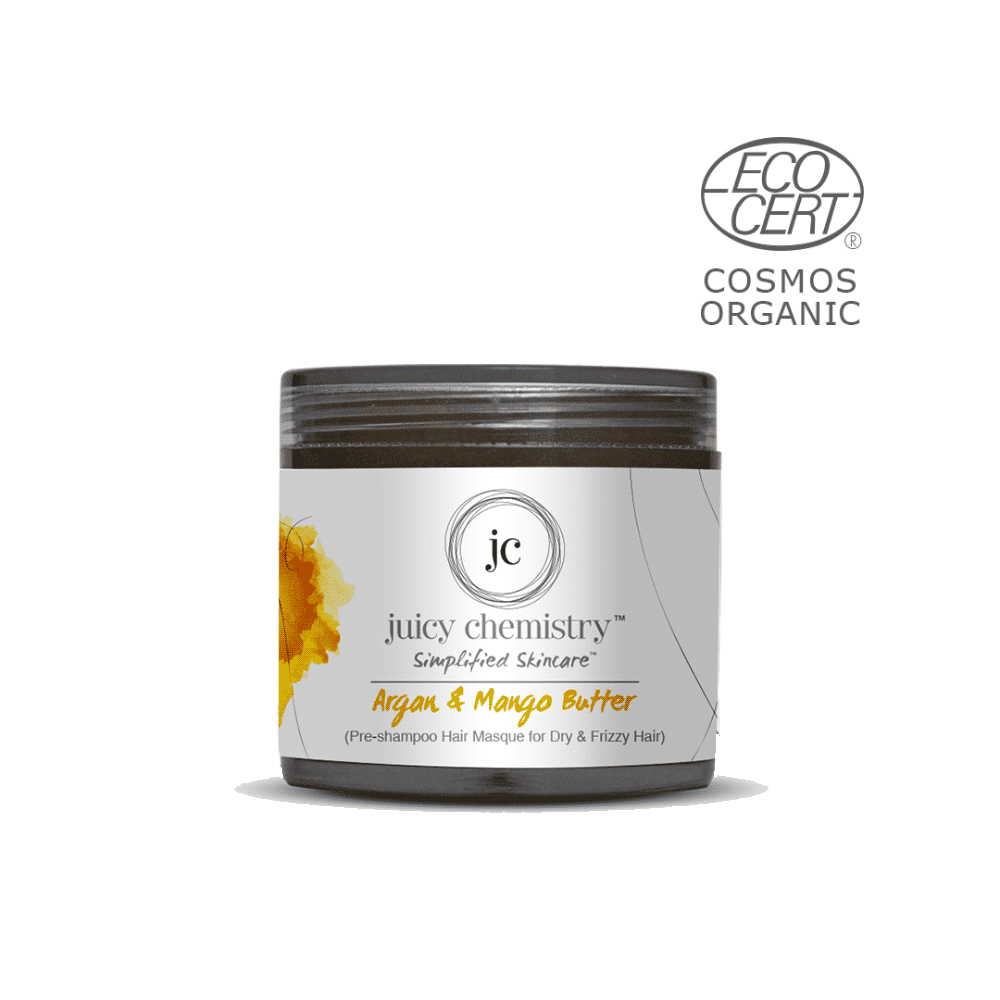Juicy Chemistry Organic Argan & Mango Butter (Preshampoo Hair Masque