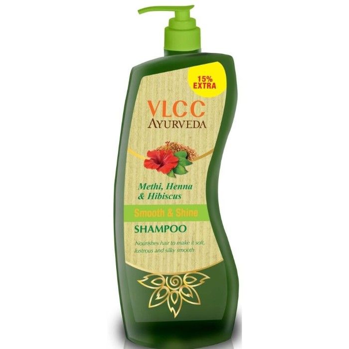 VLCC Ayurveda Smooth and Shine Shampoo (350 ml) (+15% Extra)